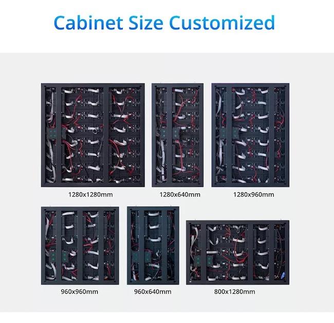 P4mm P5mm Indoor Fixed Led Display Video Wall Full Color SMD2020 0