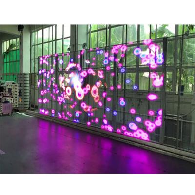 China 3840HZ Practical Transparent LED Wall , Multiscene See Through LED Panel for sale