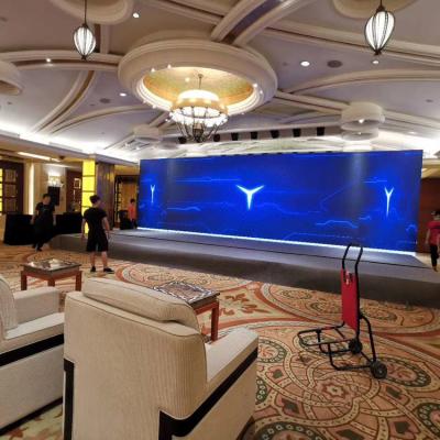 China 160x80 Muralha de vídeo interior durável, tela de display LED para publicidade interior à venda