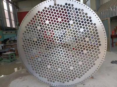 China Dn15 - Dn1500n Stainless Steel Tube Sheet Flanges Heat Exchanger Baffle Plate for sale