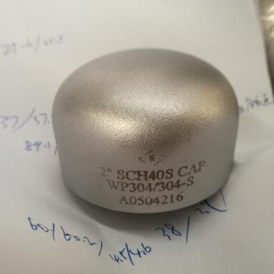 China ASTM A403 Stainless Steel Butt Weld Fittings End Cap WP316 WP304 for sale