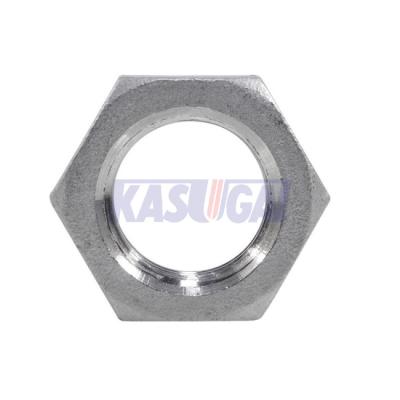 China AISI 316L Stainless Steel Lock Nuts , ISO 228-1 Hex Thin Nuts Class 150 300 1000 for sale