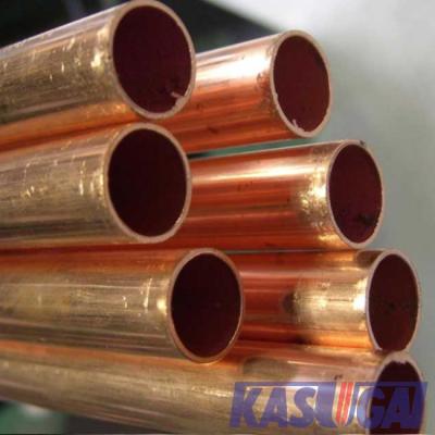 China Welded Copper Nickel Pipes ASTM B467 C70600 Electric Resistance 6m Alloy Tubing for sale