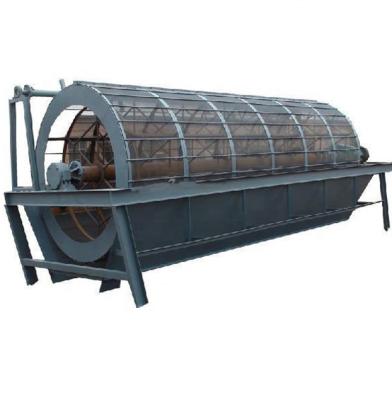 China Self Cleaning Trommel Rotary Screen for Sieving 80 Mesh Crystalline Flake Graphite Powder for sale
