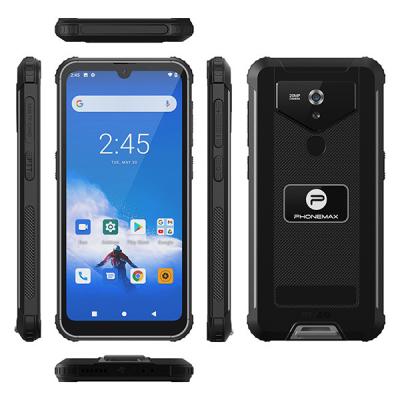China Rear Fingerprint Unlock Military Rugged Phone with 128GB ROM and 6GB RAM for sale