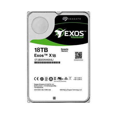 China 256MB Cache 3.5 Inch Seagate Exos X18 18tb Enterprise Hdd ST18000NM004J for sale
