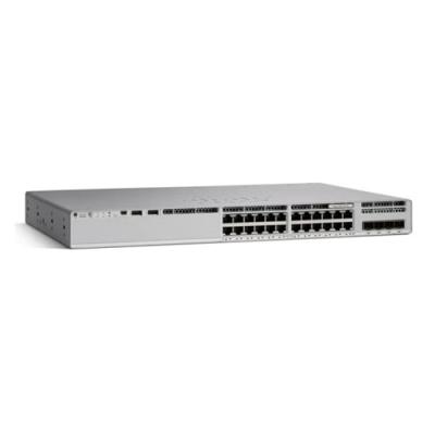 Cina Cisco C9200L Serie Layer 2 Access Network Enterprise Gigabit 24 Port Switch 4x 1/10G collegamenti fissi C9200L-24T-4X-E in vendita