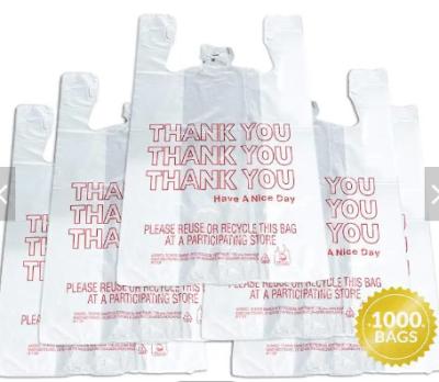 China 2LB Shopping Biodegradable Plastic Bags Eco Friendly Lightweight for sale