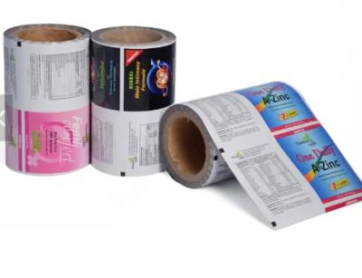 China Industrial Lamination Plastic Roll CMYK PET Custom Packaging Film for sale