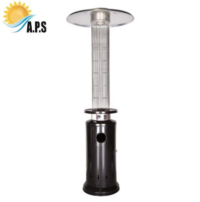 China Glass Tube Patio Gas Outdoor Heater Garden Propane Gas Flame Heater Garden Gas Patio Heater Quartz Tube Gas Patio Heater for sale