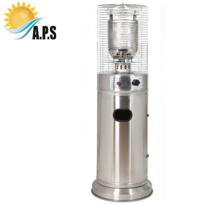 China Portable Gas Patio Heater Stainless Steel Short Area Heater Short Area Patio Gas Heater Garden Gas Area Heater for sale