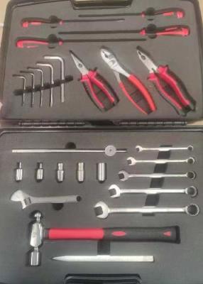 China Tela do kit de ferramentas de plástico duro não ferroso Medida e caixa incluídos à venda