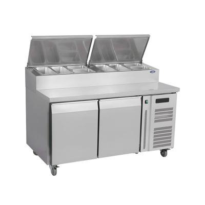 China 400L Refrigerated Saladette Counter Stainless Steel Automatic Defrosting for sale