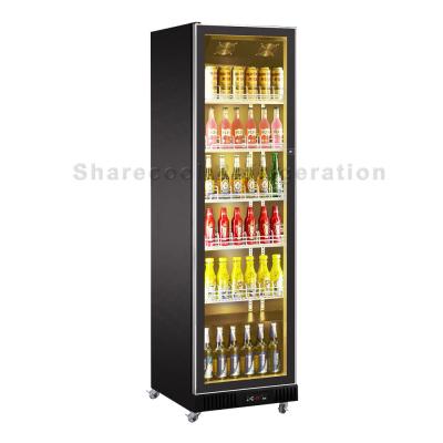 China Refrigerador de cristal de la cerveza de la puerta del refrigerador comercial de la exhibición del control numérico R134a en venta