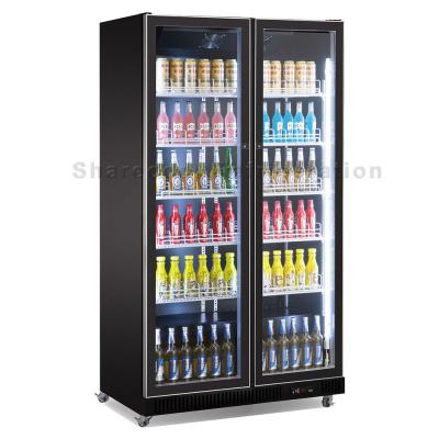 China Tipo vertical del clima N-ST del refrigerador comercial de la exhibición de 2 a 8 grados en venta
