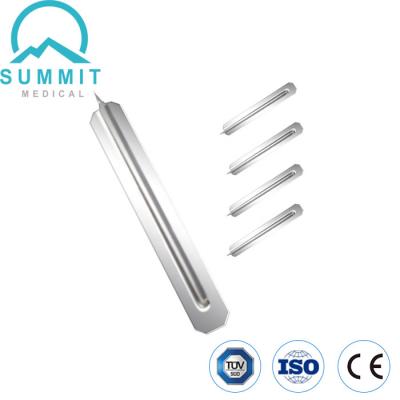 China Sterile Finger Prick Stainless Steel Blood Lancet With CE for sale