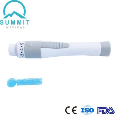 China Blood Collection Pen Blood Lancet For Glucose Meter for sale