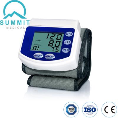 China Wrist Blood Pressure Monitor With Adjustable Wrist Cuff 135mm - 215mm zu verkaufen
