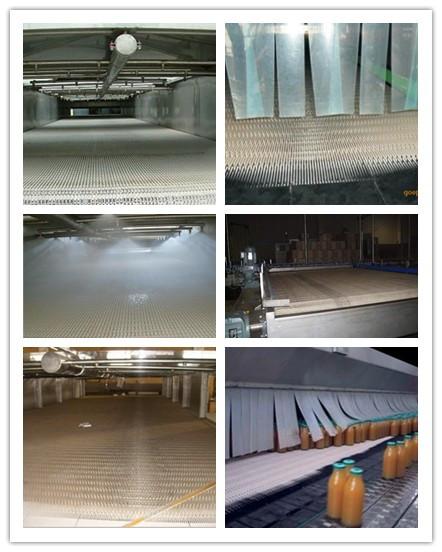 RAISED RIB MODULAR BELTS CONVEYORS