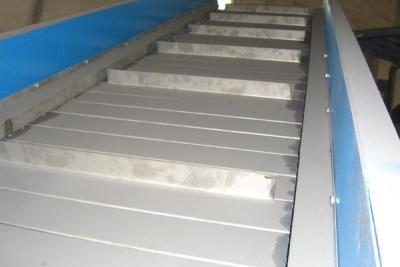 China SS wire mesh belts slat band conveyor belts Open top belts Flat top for frozen industry for sale