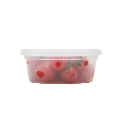 China 16oz Soup Plastic Disposable Cup Microwavable 4 1/2