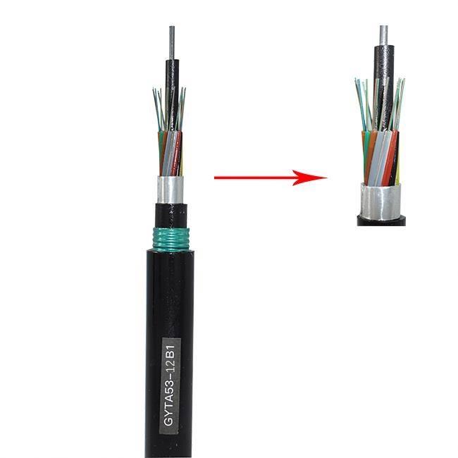 Double Armoured Outdoor Fiber Optic Cable Communication Large Core Structure Submarine Fiber Optic Cable 2