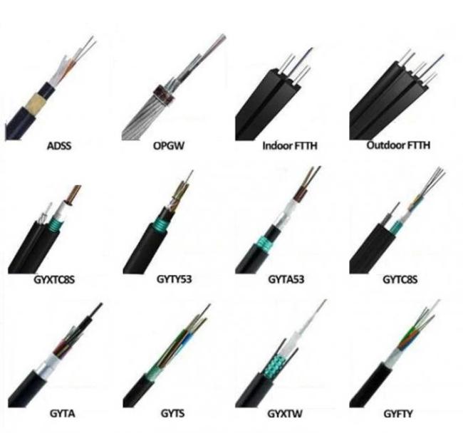 Double Armoured Outdoor Fiber Optic Cable Communication Large Core Structure Submarine Fiber Optic Cable 5