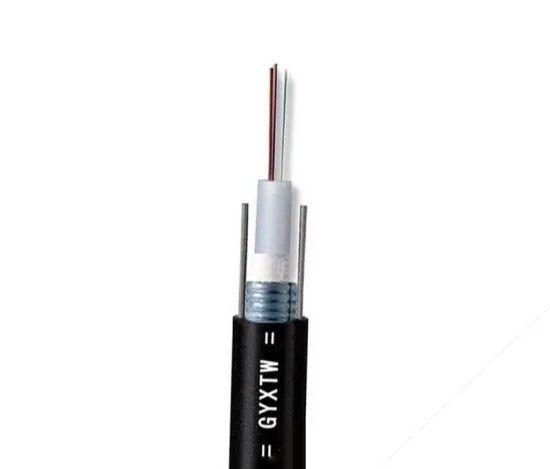 2-24 Core G652D GYXTW Un I- Tube Armoured Outdoor Fiber Optic Cable / Communication SM Optical Fiber 4