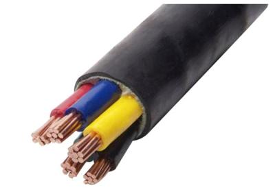 China KEMA 1kV Five Cores Copper Conductor PVC Insulated Cables 0.6/1kV CU / PVC / PVC cable for sale