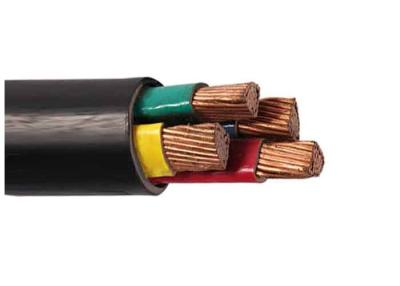 China Low Voltage Copper Conductor 4 Core Power Cable 0.6/1kV PVC Insulated Electrical Cable for sale
