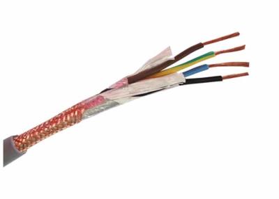 China 2.5mm2 PVC Insulated PVC Sheathed Copper Control Wire Black / Grey / Orange for sale