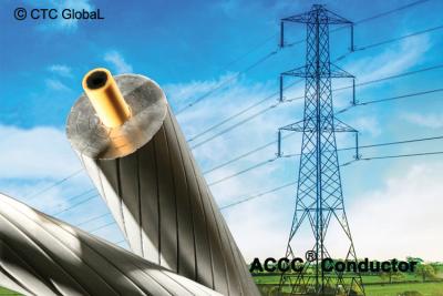 China Bare Conductor ACCC® Conductor Amsterdam for long distance power transmission for sale