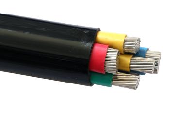 China 0.6/1kV Aluminum Conductor Four Core PVC Insulated Cables for sale