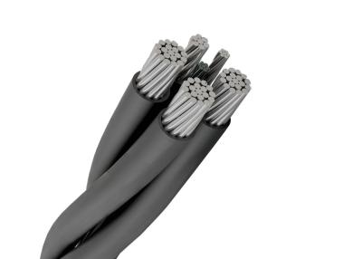 China Quadruplex PVC Drop URD XLPE Power Cable  AAAC conductor for sale