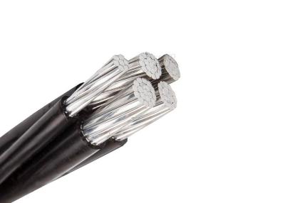 China Aerial Bundled Xlpe Insulation Cable , Aerial Power Cable 4 Cores for sale