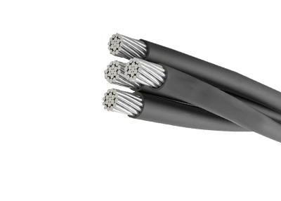 China 0.6/1KV Low Voltage Overhead Line Triplex ABC Cable ASTM B231 for sale