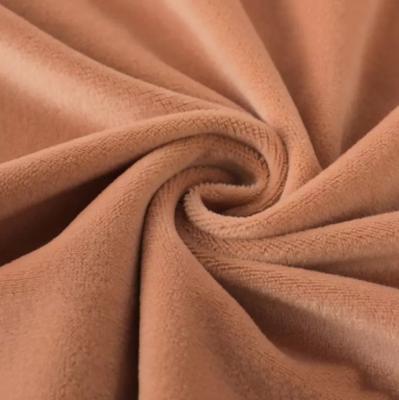 China Pajamas Home Textile Fabric Flannel Decor For Jacquard Sofa 200gsm en venta