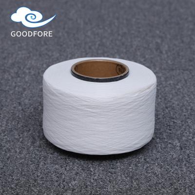 China White 140D Spandex Covered Yarn Nylon Filament For Knitting for sale