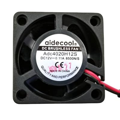 China Original dc 4020 axial brushless 12v dc cooling fanBlack fan Humidifier dedicated power supply dedicated fan for sale