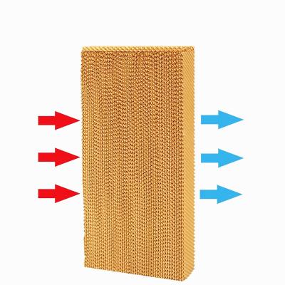 China Paper Poultry Environmental Control System 15cm / 18cm Poultry House Cooling Pad for sale