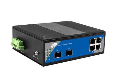 China Cascading SFP Fiber Switch , 4 Port POE Switch With 2 SFP for sale