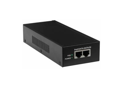China 60W 90W 100W Gigabit Power Over Ethernet Injector for sale