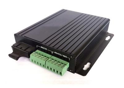 China Industrial RS232 / RS422 / RS485 Serial To Fiber Converter for sale