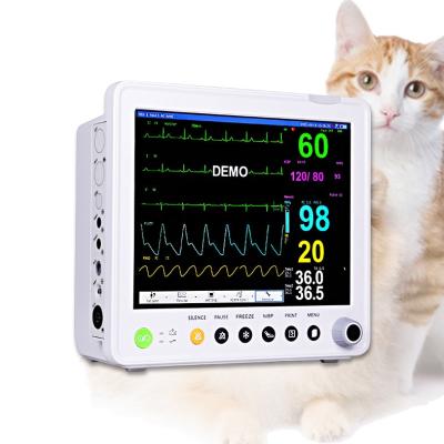 China Intensive Care Multi Parameter Veterinary Monitoring Equipment Patient Monitor for sale