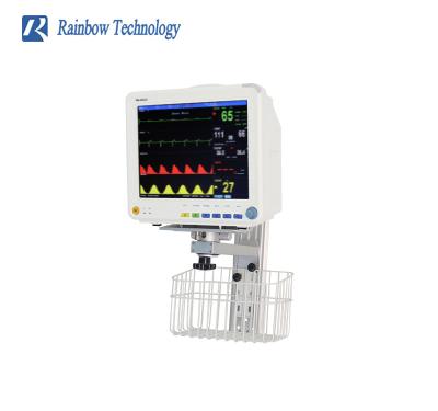 China Adjustable Bracket For Patient Monitor With Basket for sale