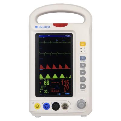 China ICU Multiparameter Patient Monitor 7 Inch 1.5KG For ECG NIBP RESP for sale