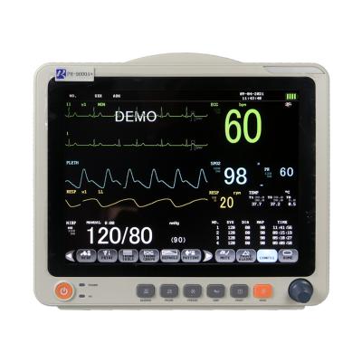China 12 Inch Color Touch Screen Vet Medical Equipment ICU Multi Parameter Patient Monitor for sale