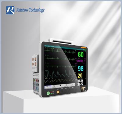 China Clinical Modular Patient Monitor 15 Inch Multi Parameter For Intensive Care for sale