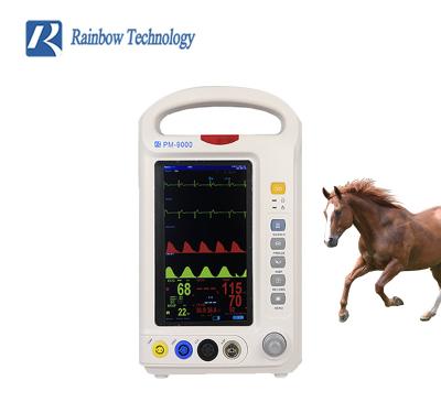 China 7 Inch Veterinary Monitoring Equipment Pathological Analysis Multi Parameter 1.5KG for sale