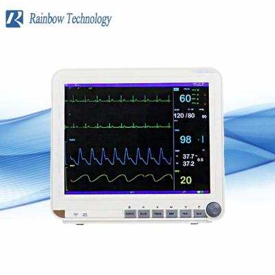 China Hospital Big Fonts Multi Parameter Patient Monitor Vital Sign Monitoring 15 Inch for sale